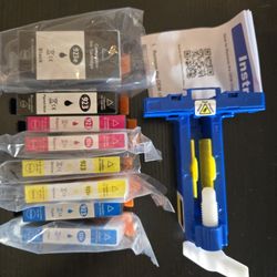 8 Ink Cartridges for HP Printers 923 Combo Pack with Chip Tool
-
2 Each of Black, Cyan, Yellow, Magenta