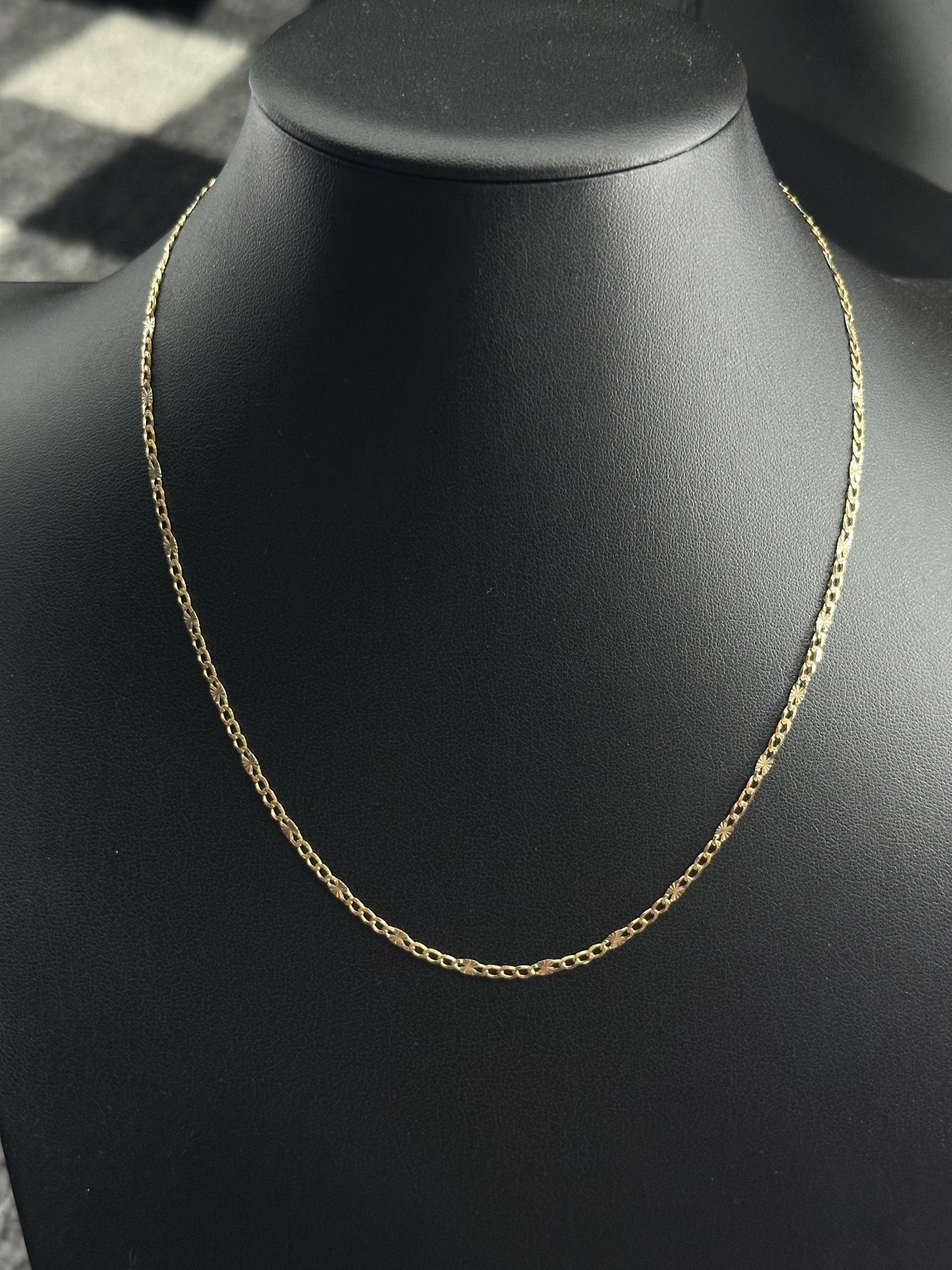 14kt Gold Cubantino Chain / Cadena de Oro 14kt