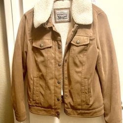 Levi’s Women’s Leather Jacket Size M