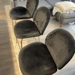 3 west elm bar stools
