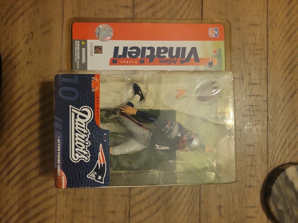 McFarlane NFL Adam Vinatieri New England Patriots 