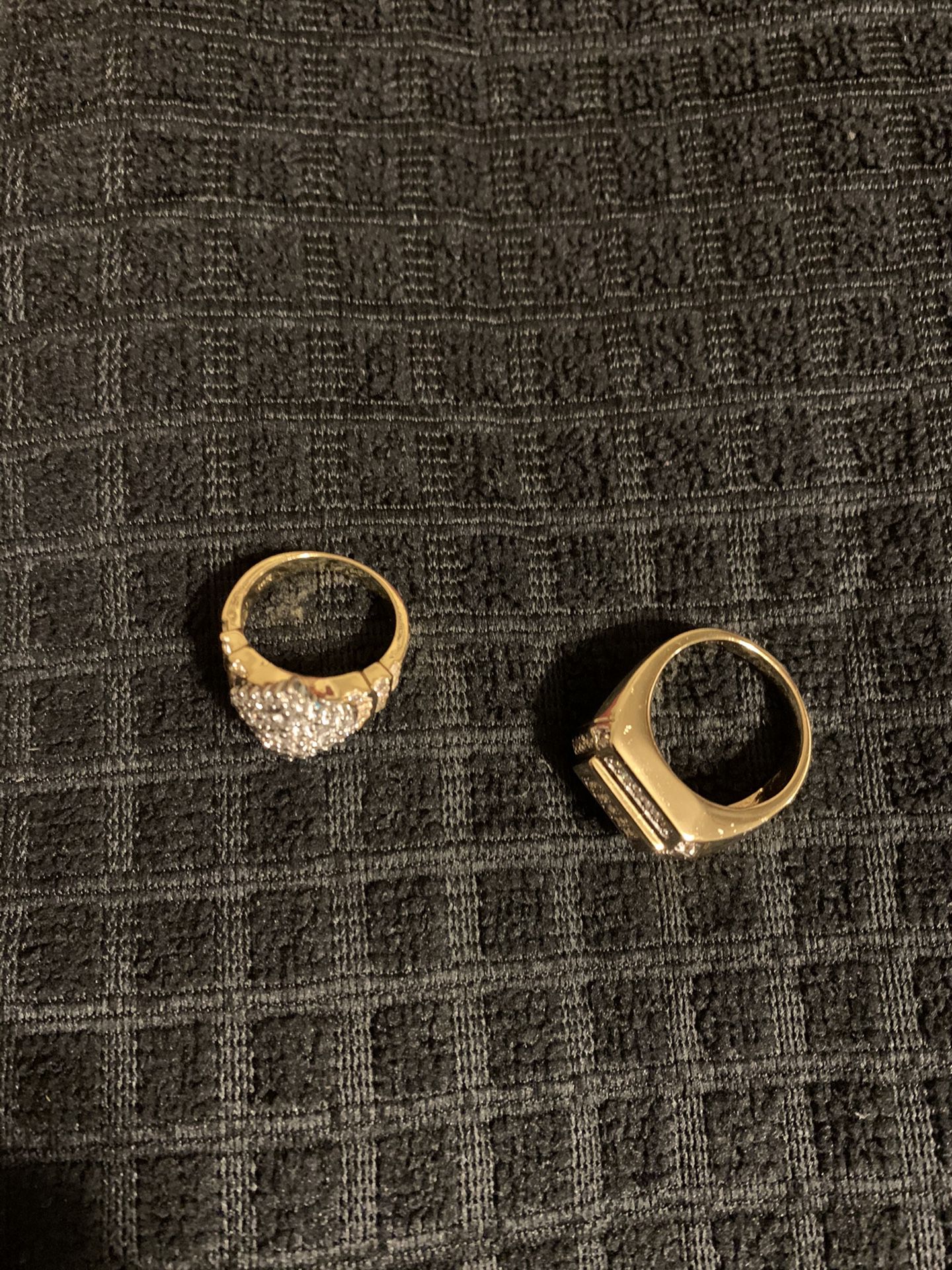 His and Her rings