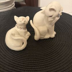 LENOX JEWELED CAT FIGURINES-VINTAGE