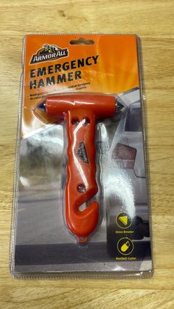 Armor All Emergency Hammer with Seatbelt Cutter