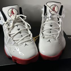 Nike Air Jordan 6 Rings White/Red Sneakers