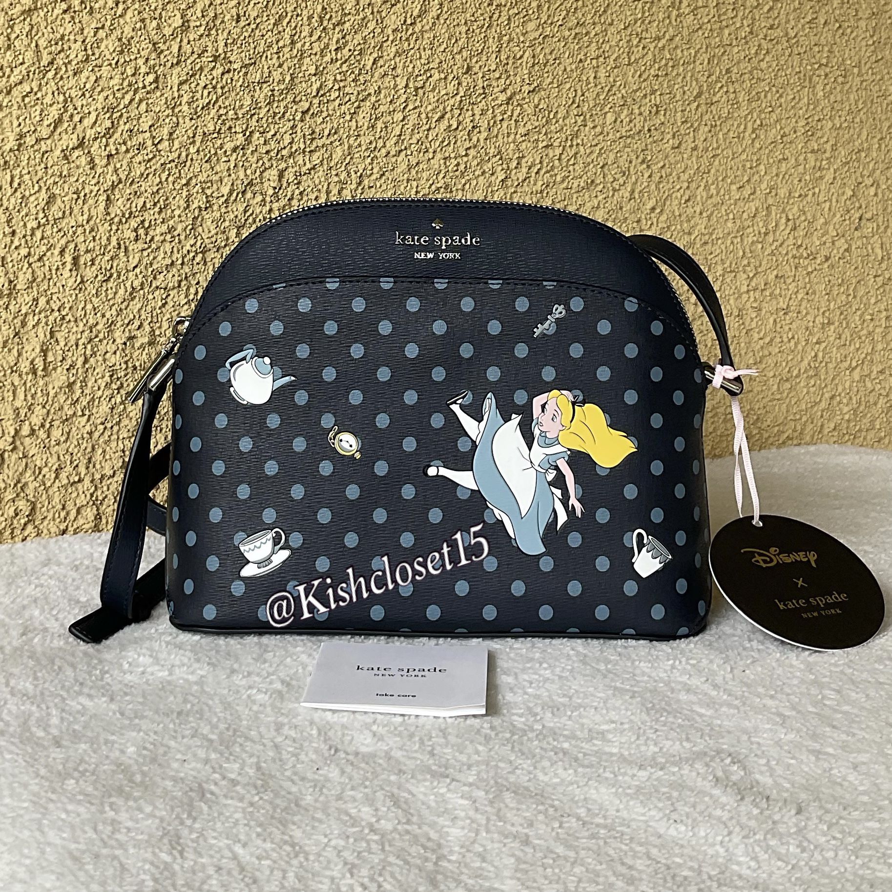 NWT AUTHENTIC Disney X Kate Spade Alice In Wonderland Crossbody for Sale in  Upland, CA - OfferUp