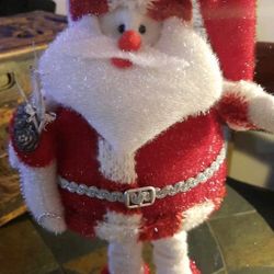 Jolly Santa Stands 16 Inches Christmas Decoration Holiday Decor