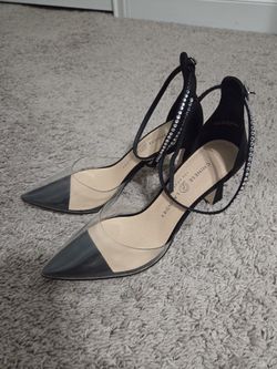 Black Dressy Shoes, Women, Size 7.5