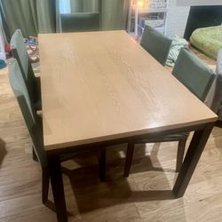 Table with 5 Chairs 