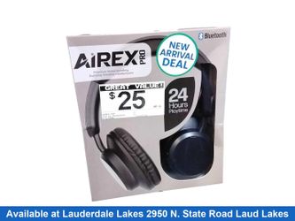 Airex Pro Black Stereo Headphone