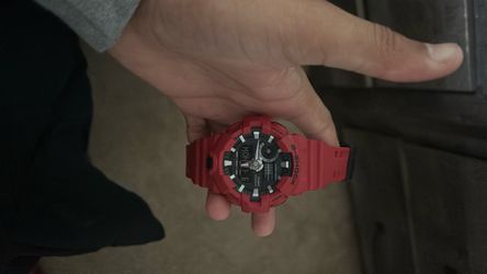 red gshock