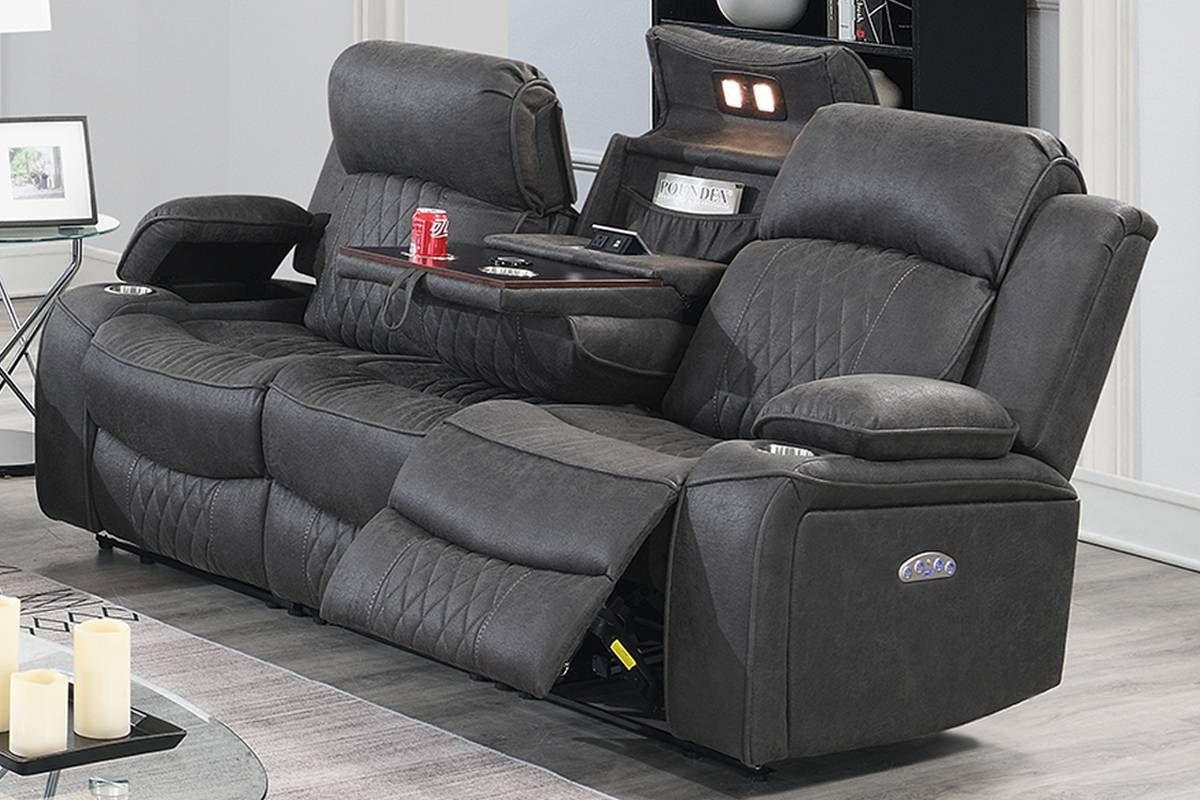 3 PC FULLY LOADED RECLINING SOFA SET
