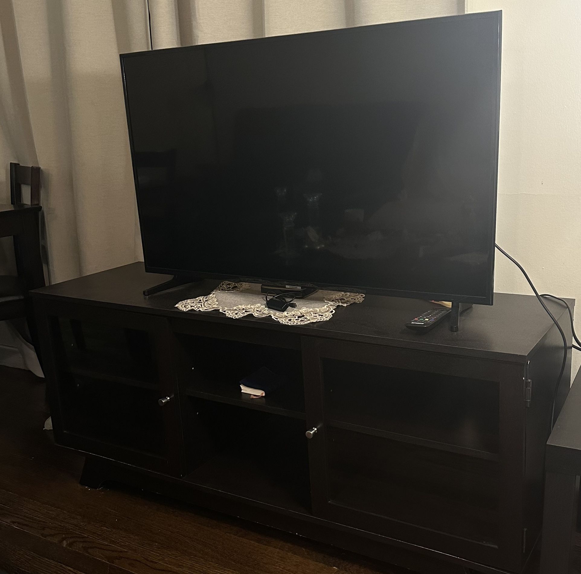 Dark Brown TV Stand