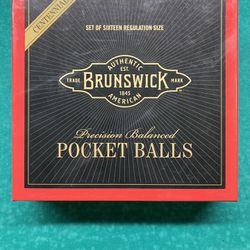 Brunswick Centennial Pool Balls Billiard