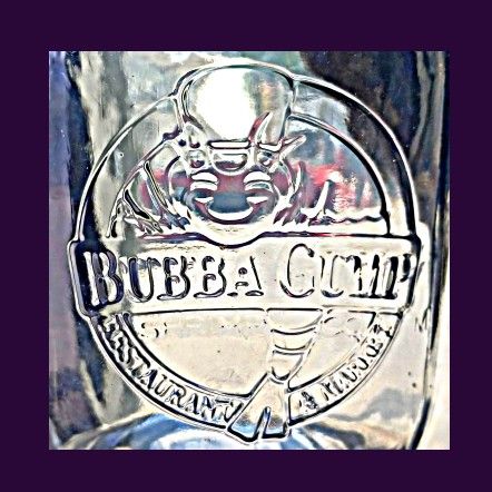 ⚘️ VINTAGE BUBBA GUMP MASON GLASS