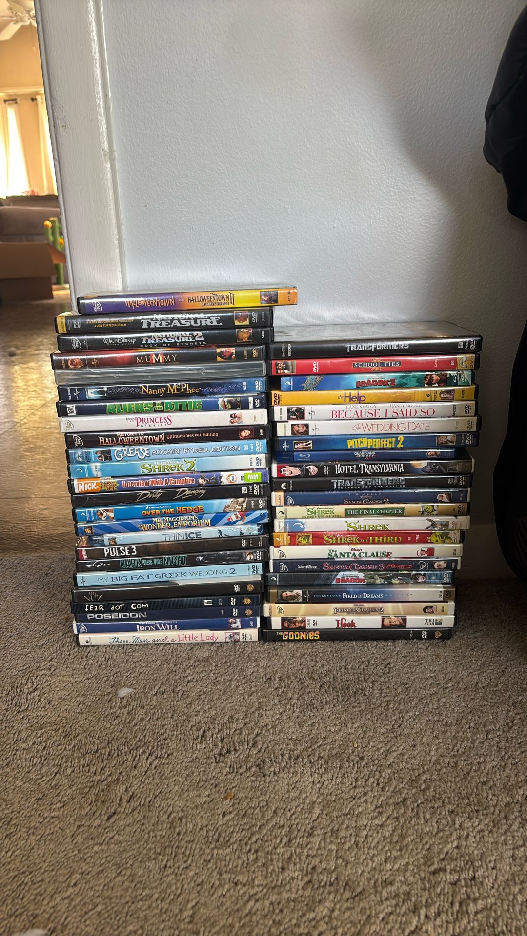 Stack Of Movies