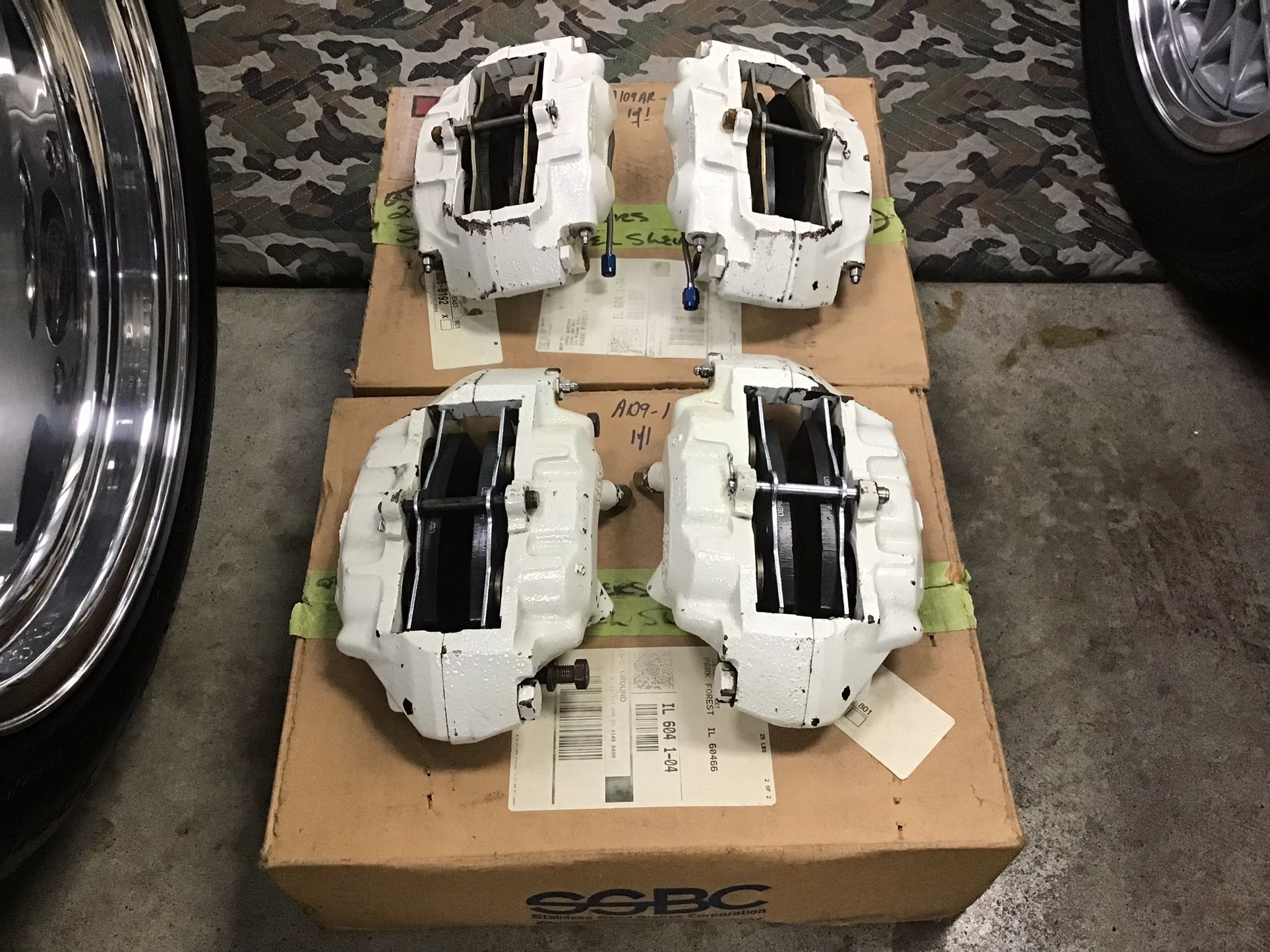 C3 Brake Calipers Set