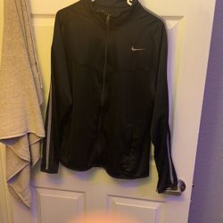 Nike Zip Up - Black & Grey