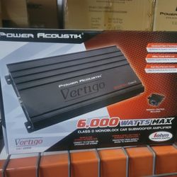 6000 WATT BASS AMPLIFIER NEW