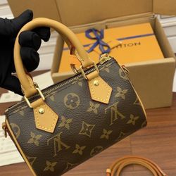 Louis Vuitton nano speedy size: 16x10x7.5cm(724)57