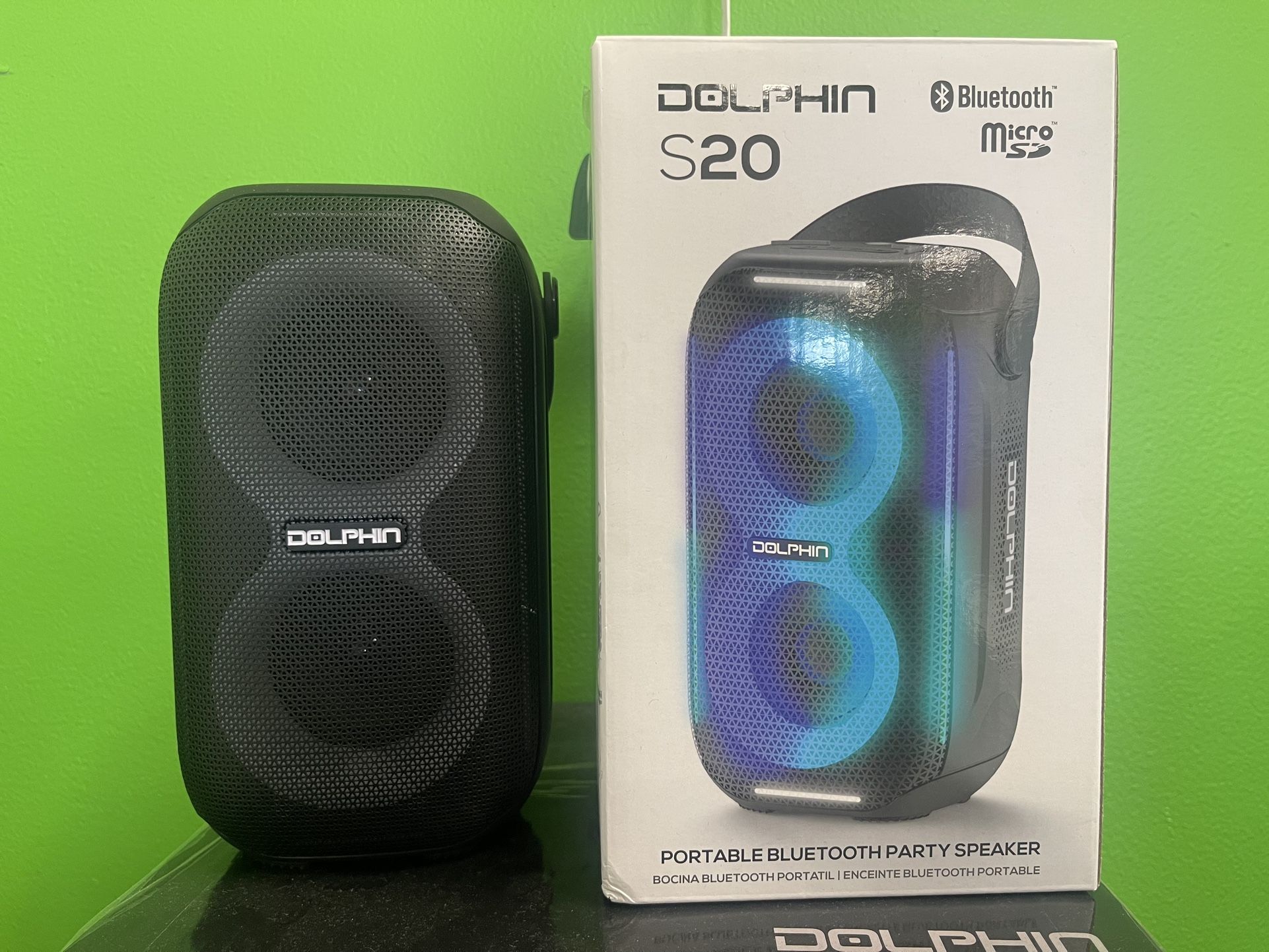 DOLPHIN S20 BLUETOOTH SPEAKER