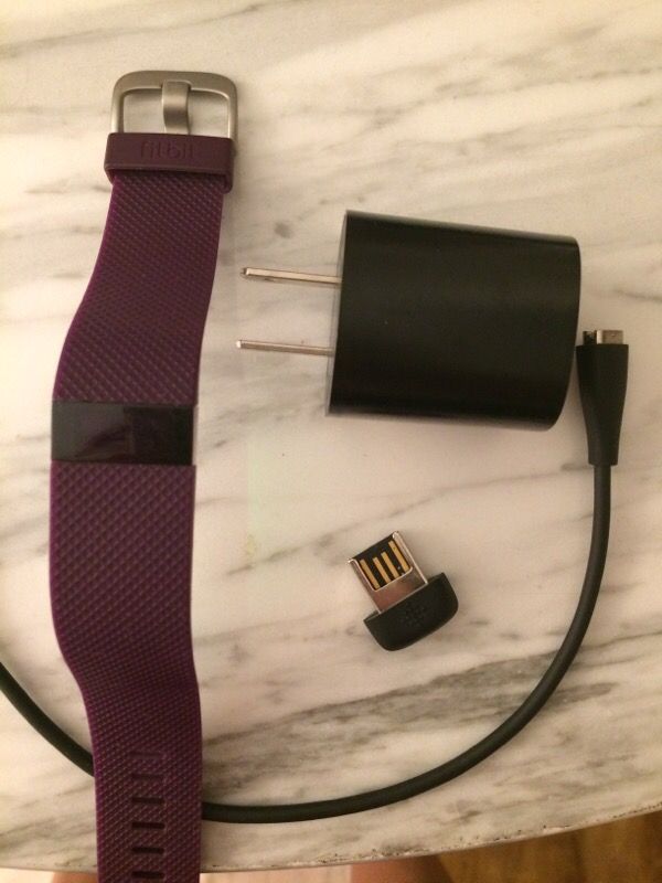 FitBit Charge HR in Purple