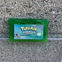 Pokemon Emerald Version (Nintendo Game Boy Advance, 2005) Authentic