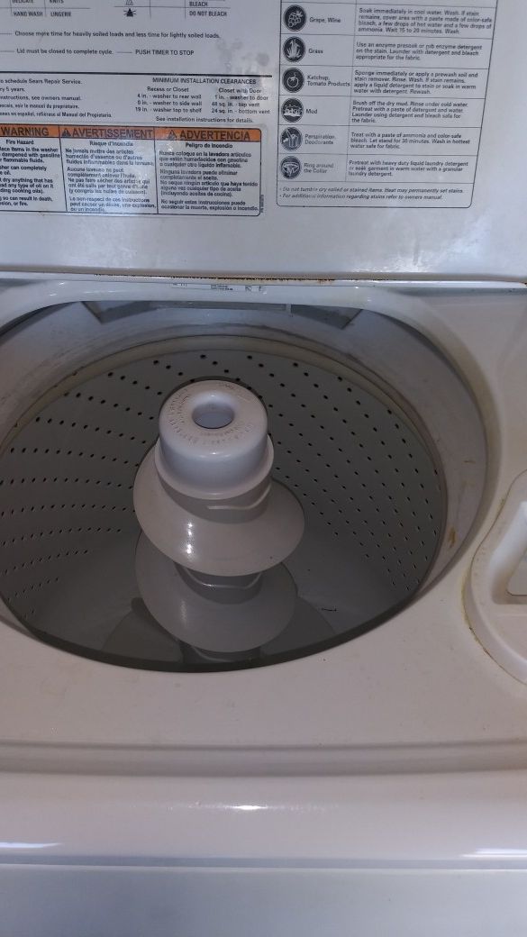 Kenmore 80 heavy duty electric washer for Sale in Fresno, CA OfferUp