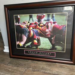 Rugby Framed