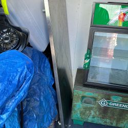 Steel Table With 2 Levels