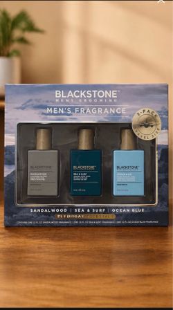 Blackstone Mens Collection Eau de Toilette – Sandalwood | Men's Fragrance, Long Lasting Cologne, with Sandalwood, Oud & Amber | Everyday Fragrance,