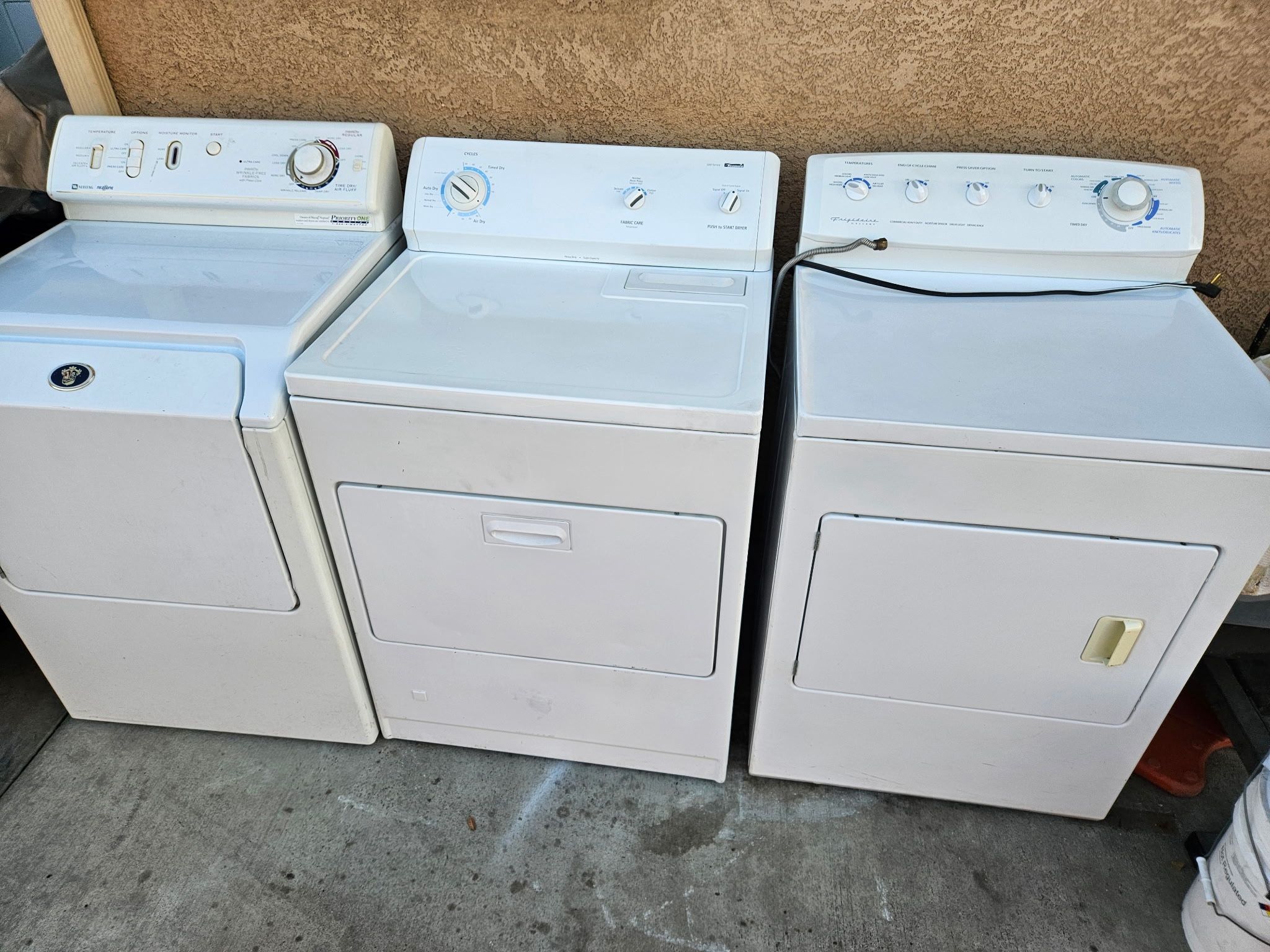 Gas Dryers