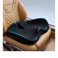 NEW XL MEMORY FOAM SEAT CUSHION & LUMBAR SUPPORT