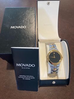 Movado Luno Sport Men's Watch 81-C2-1893 New condition