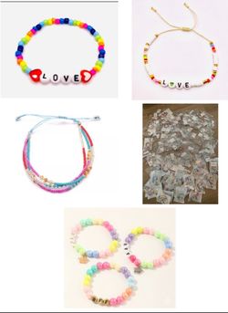 wholesale (120 items) Kids party favor bracelet, Kids friendship bracelets