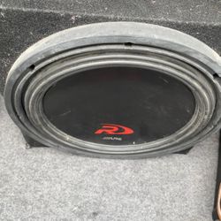 Alpine Type R 12” Subwoofer With Box