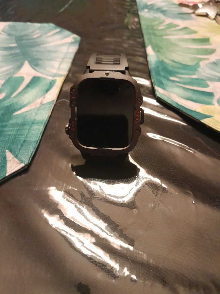 Pre-Owned Smart Fitness Watch + Charger β Great Condition