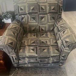 Patterned Arm Chair