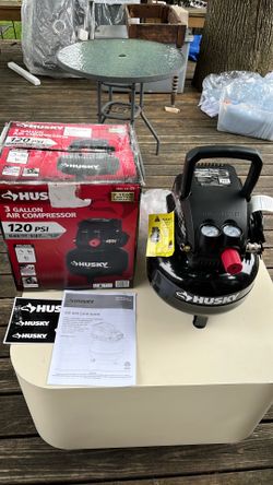 Husky 120 psi air compressor