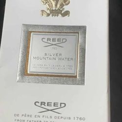 Creed Silver Mountain Water-100ML(3.3oz) With Original Bottle 