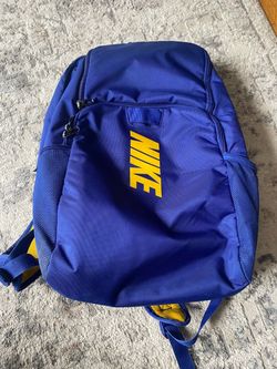 Nike Brasilia Varsity Training Backpack Color Blue/Yellow