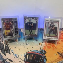 3 New Drake London Rookie Cards
