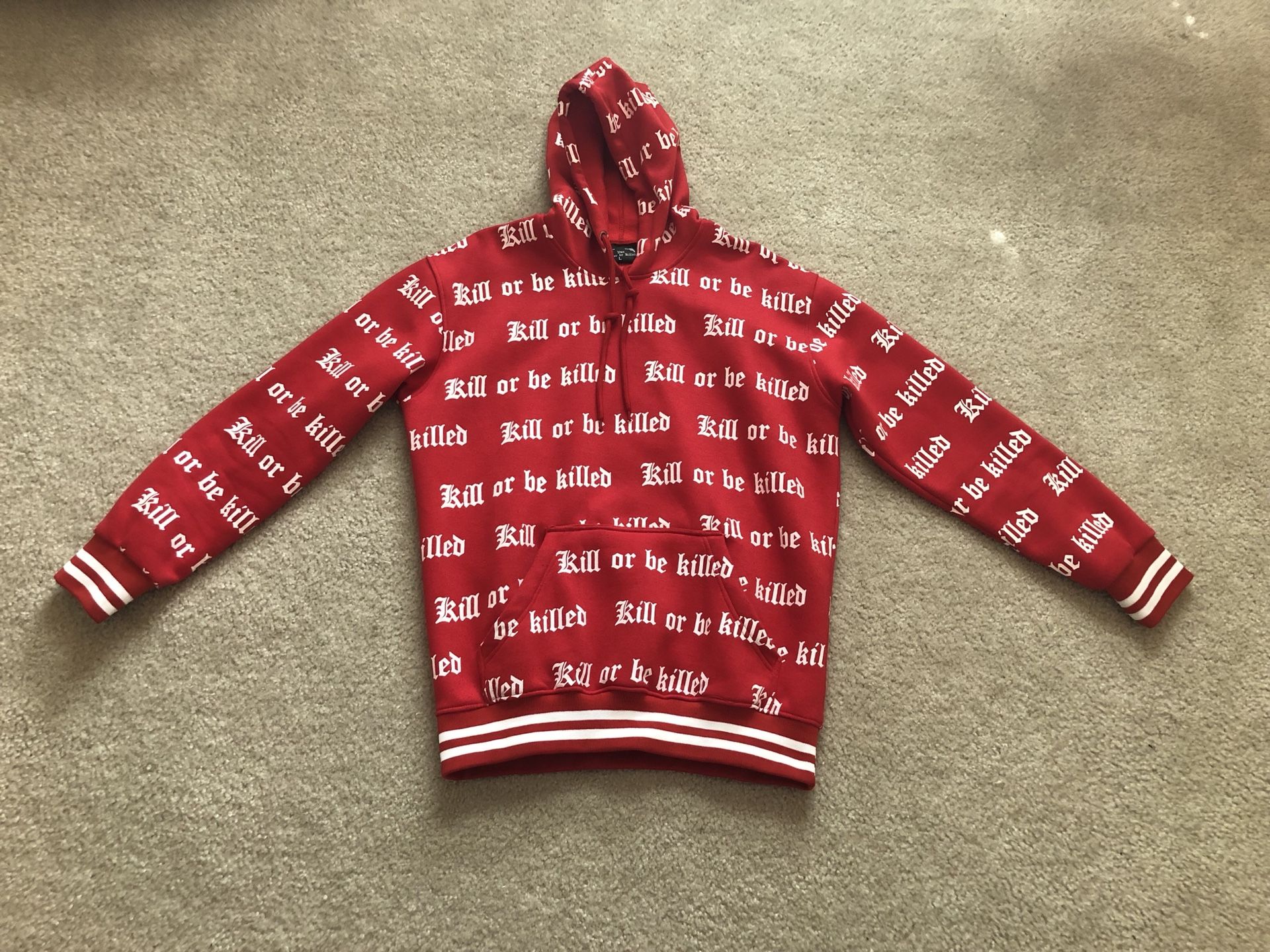 Voncre Kill Or Be Killed Hoodie Sz L