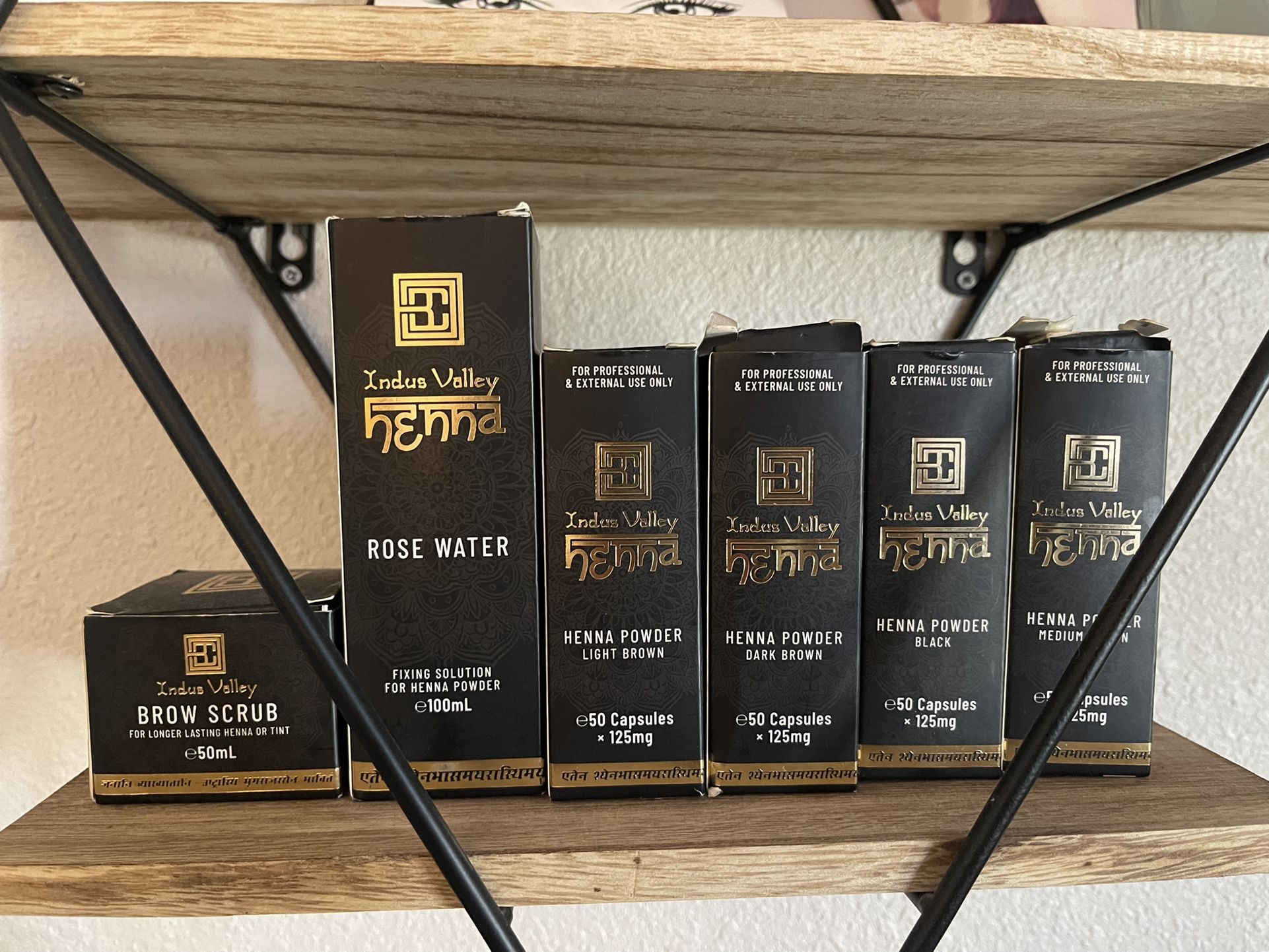 Henna Stain Kit For Eyebrows