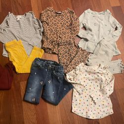 Cat And Jack Size 2t Toddler Girl Lot 