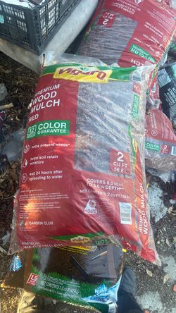 Vigoro Premium Red Wood Mulch 2 Cu Ft
