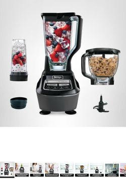 Ninja Kitchen System | All-in-One Food Processor & Blender for Smoothies