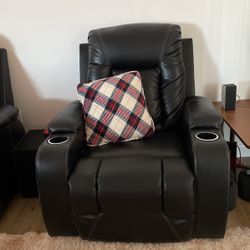 Brand New Leather Recliner Chair