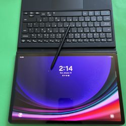 Samsung Galaxy Tab S9 plus + (2023 Model / Super Amoled Screen) 256GB  with Samsung keyboard and pen 