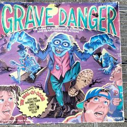 Vintage 1994 Grave Danger Game-board 